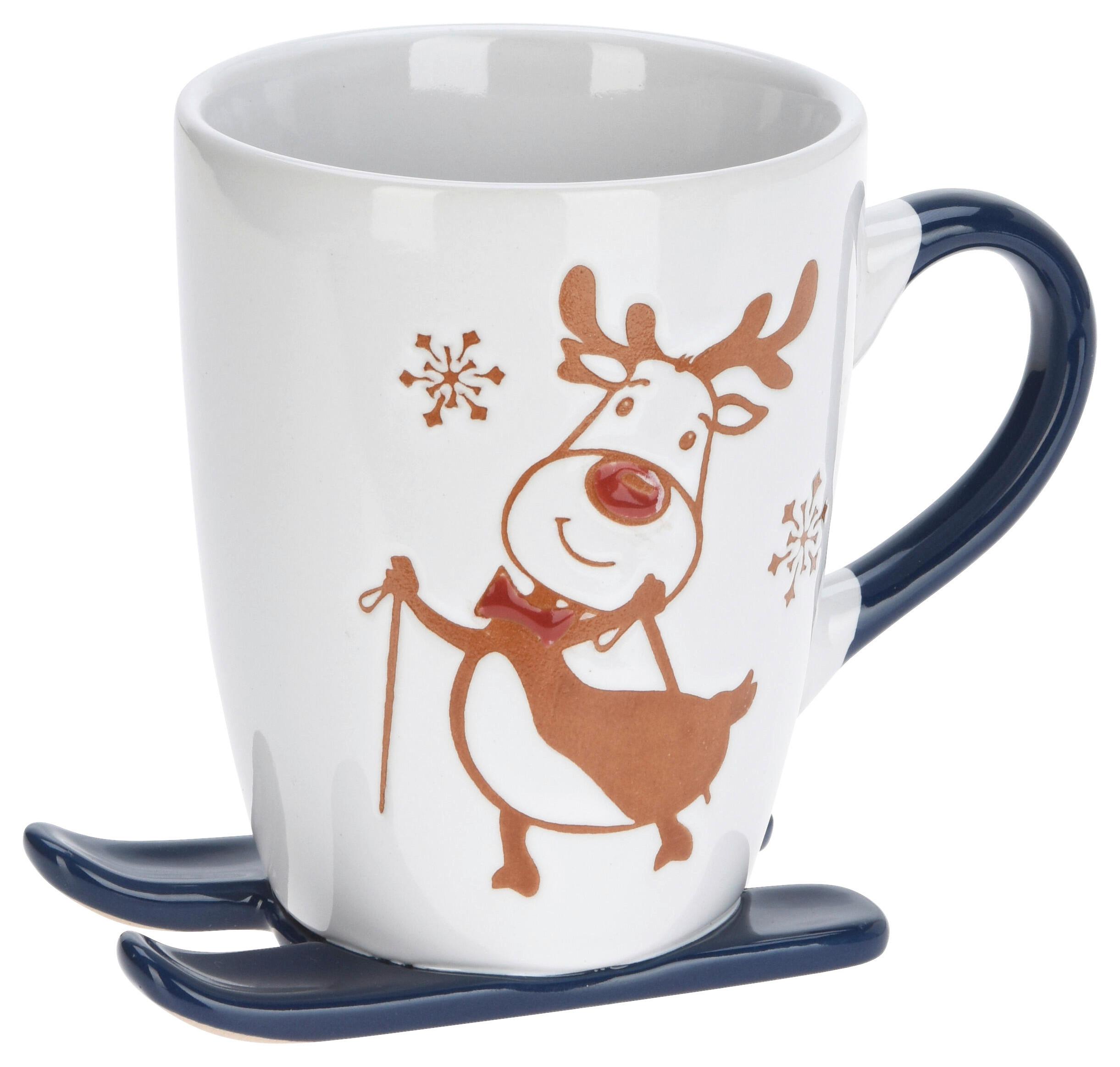 TASSE SKII - Multicolor, Keramik (13/8,3/11cm)