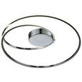 Stropna Led-svetilka Meo - krom, Romantika, kovina/umetna masa (45cm) - Premium Living Stropna Led-svetilka Meo - krom, Romantika, kovina/umetna masa (45cm) - Premium Living
