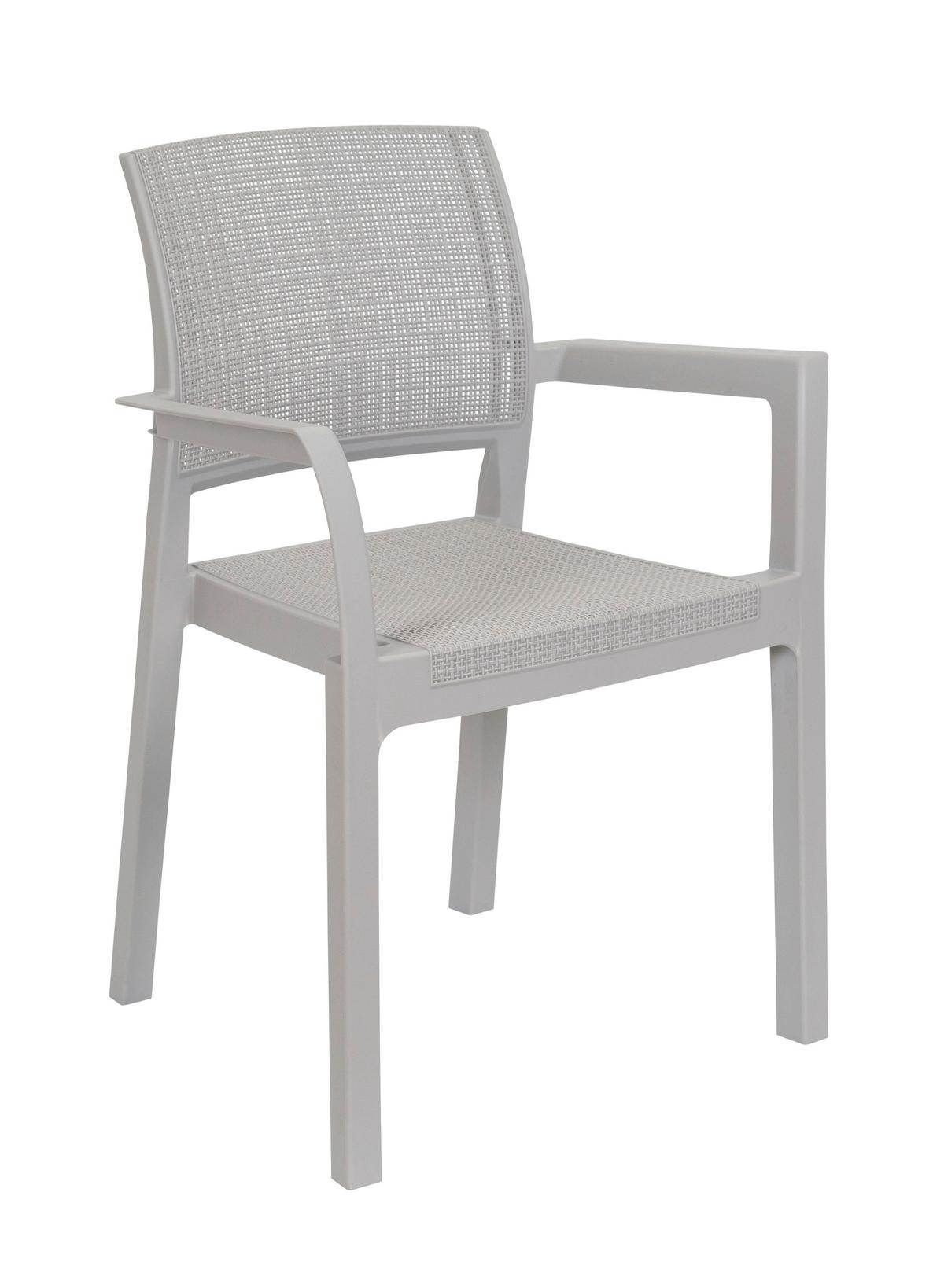 Vrtni Stol Alba, Peščene Barve - peščene barve, Basics, umetna masa (59/84/53cm) - Mömax