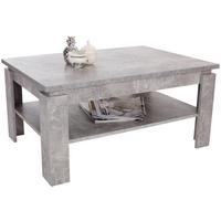 Măsuță de canapea Nizza 2 - gri deschis, Modern, material pe bază de lemn (100/45/60cm) - Modern Living