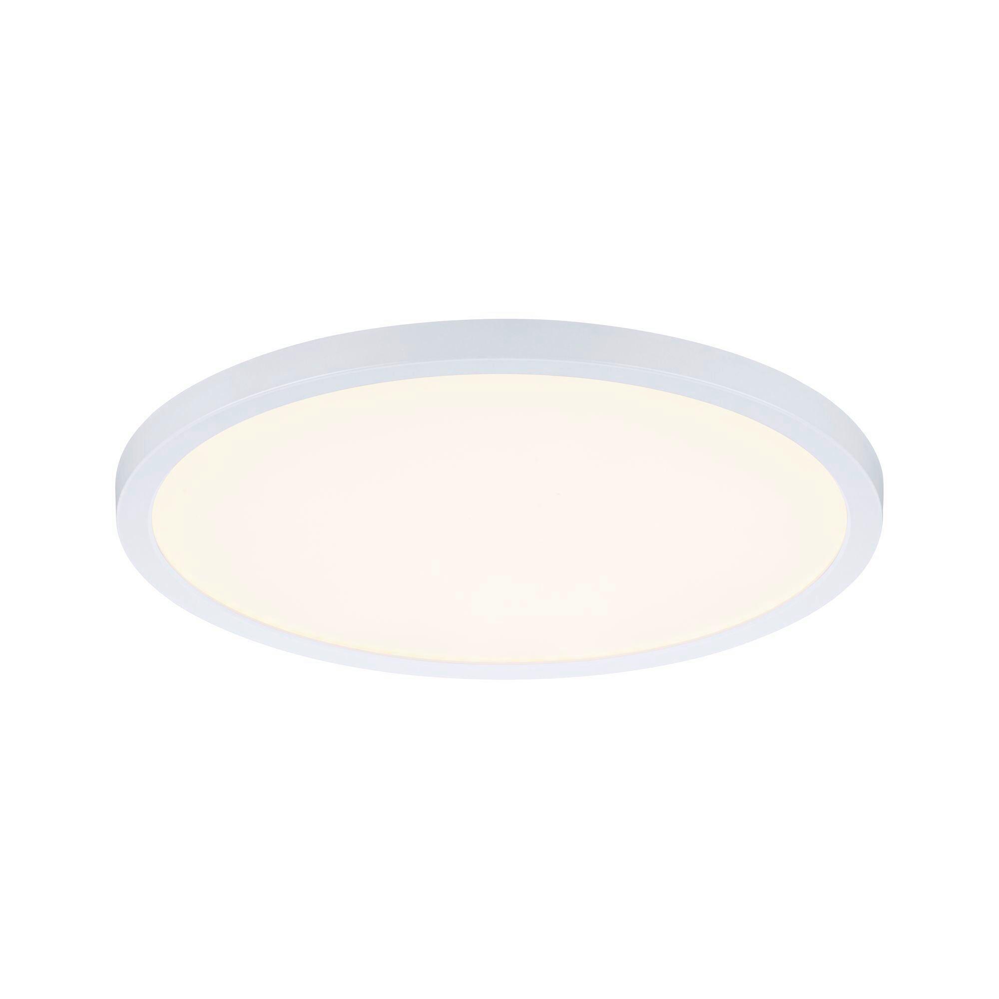 LED-Paneel Areo in Weiß max. 18 Watt - Weiß, Design, Kunststoff (23/1cm) - Paulmann
