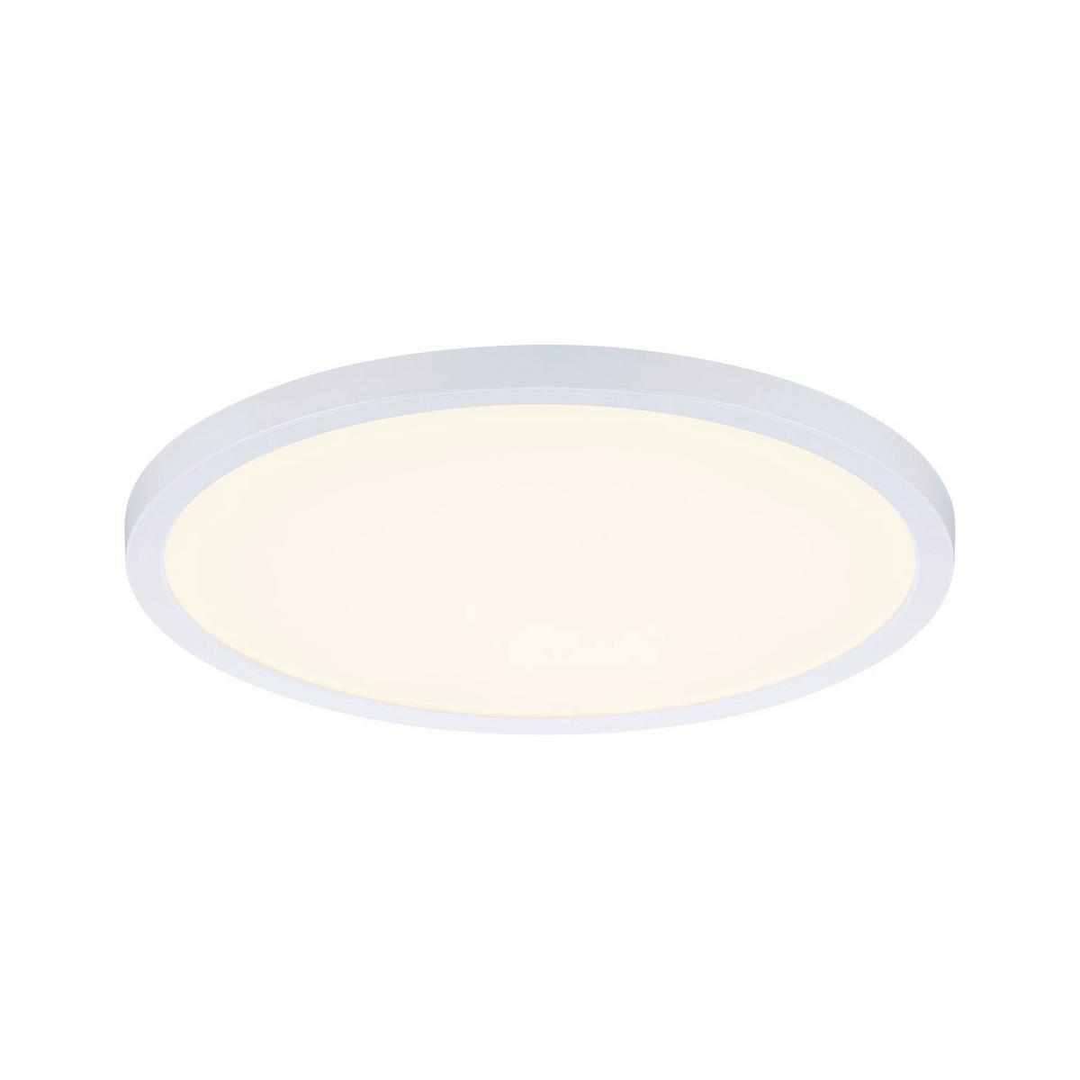 LED-Paneel Areo in Weiß max. 18 Watt - Weiß, Design, Kunststoff (23/1cm) - Paulmann
