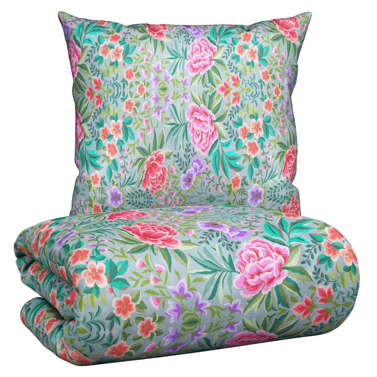 Bettwäscheset VIVIEN XXL - Multicolor, Romantik / Landhaus, Textil (200/210cm) - Mömax