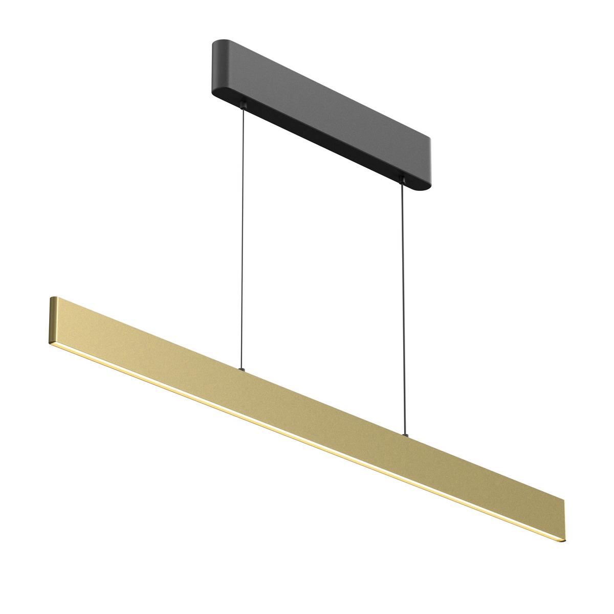 Pendelleuchte P109pl-36w2.7-6k-Bs - Messingfarben, Design, Metall (116/155.8/1.5cm) - MAYTONI