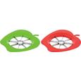 Rezalnik Za Jabolka Apple - rdeča/zelena, Konvencionalno, kovina/umetna masa (22cm) Rezalnik Za Jabolka Apple - rdeča/zelena, Konvencionalno, kovina/umetna masa (22cm)