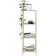 Regal aus Bambus - Naturfarben, MODERN, Holz (35/115/35cm) - Modern Living Regal aus Bambus - Naturfarben, MODERN, Holz (35/115/35cm) - Modern Living