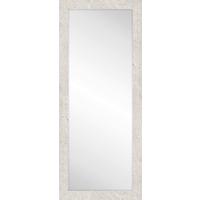 Spiegel Paraiso Grau/Weiß ca. 71x172cm - Weiß/Grau, MODERN, Glas/Holzwerkstoff (71/172/3cm) - Mömax