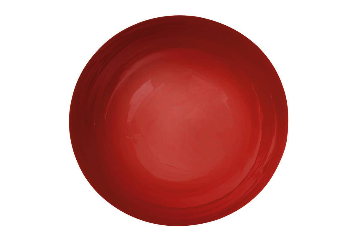 Blumenständer Art Deco Multicolor - Koralle/Goldfarben, Trend, Metall (37/37/59cm) - Kayoom