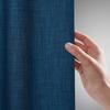 GARDINLÄNGD LEO - blå, Modern, textil (135/300cm) - Premium Living