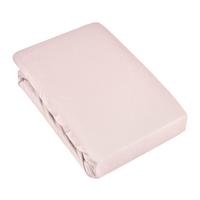 Spannbetttuch Basic Hellrosa ca. 90-100x200cm - Hellrosa, MODERN, Textil (90/200cm) - Modern Living