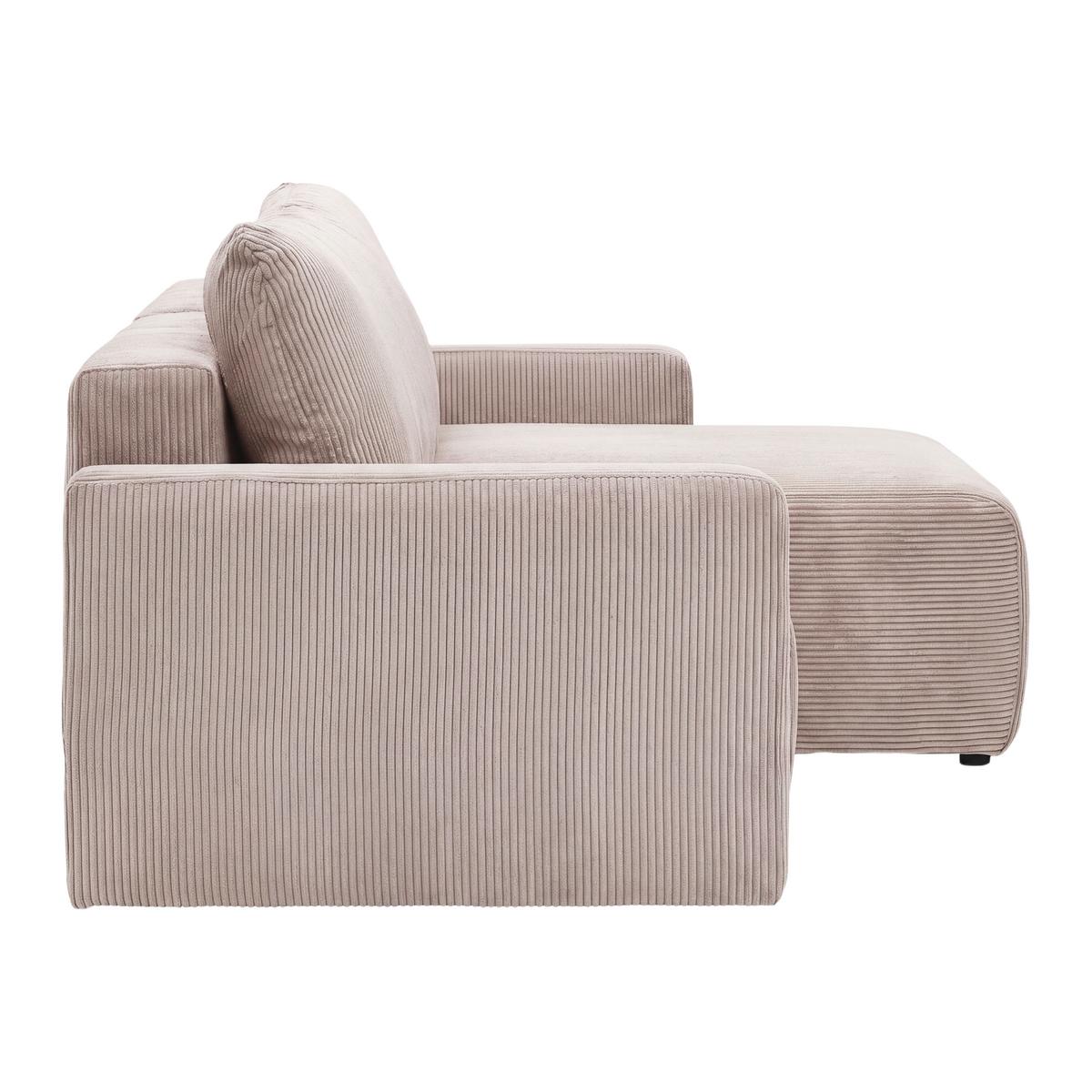 Coltar DAVE -BEST PRICE - roz, Modern, textil (227/146cm) - Best Price