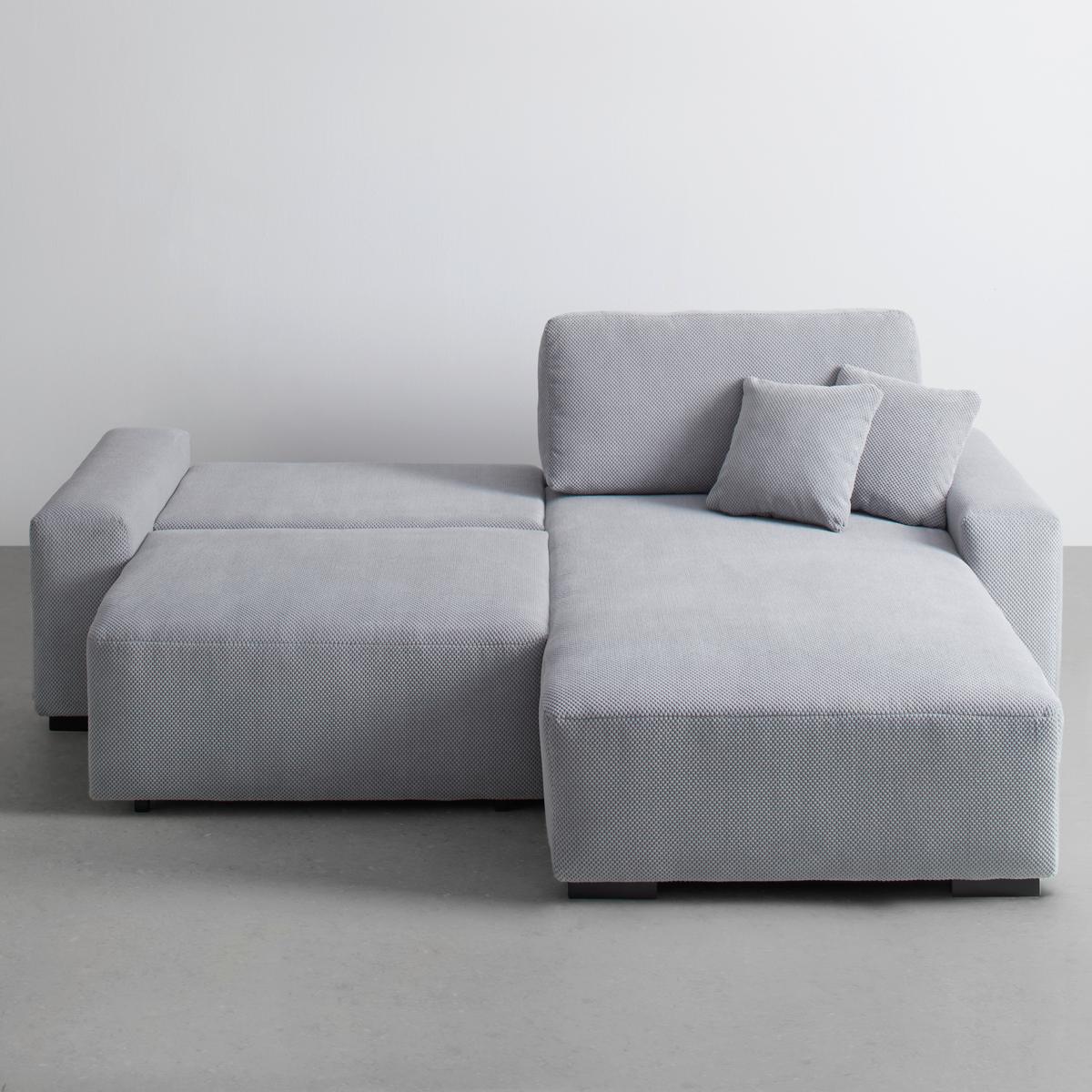 Wohnlandschaft Eliano Grau - Schwarz/Grau, Modern, Holz (252/93/184cm) - Mömax
