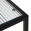 SOFFBORD KUBO -BASED- - svart, Modern, metall/glas (60/60/38cm) - Based