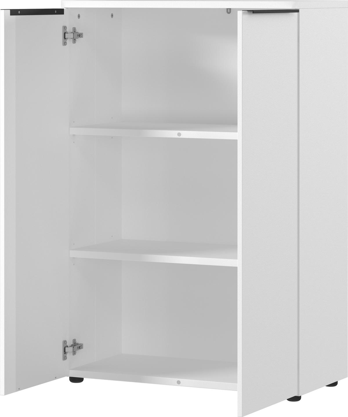 Aktenschrank Ribera in Weiß - Weiß, MODERN, Holzwerkstoff (81/120/40cm) - Premium Living
