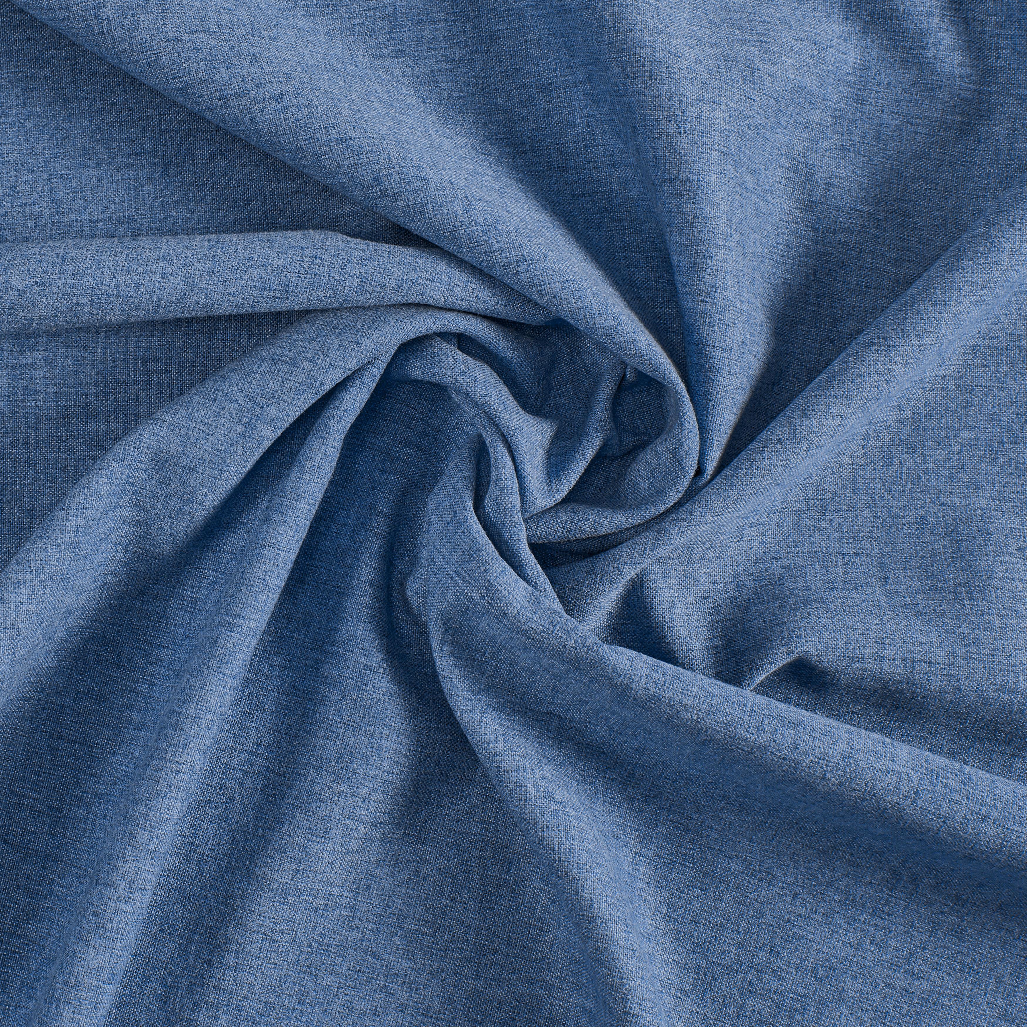 Končana Zavesa Ulrich - modra, tekstil (135/245cm) - Modern Living