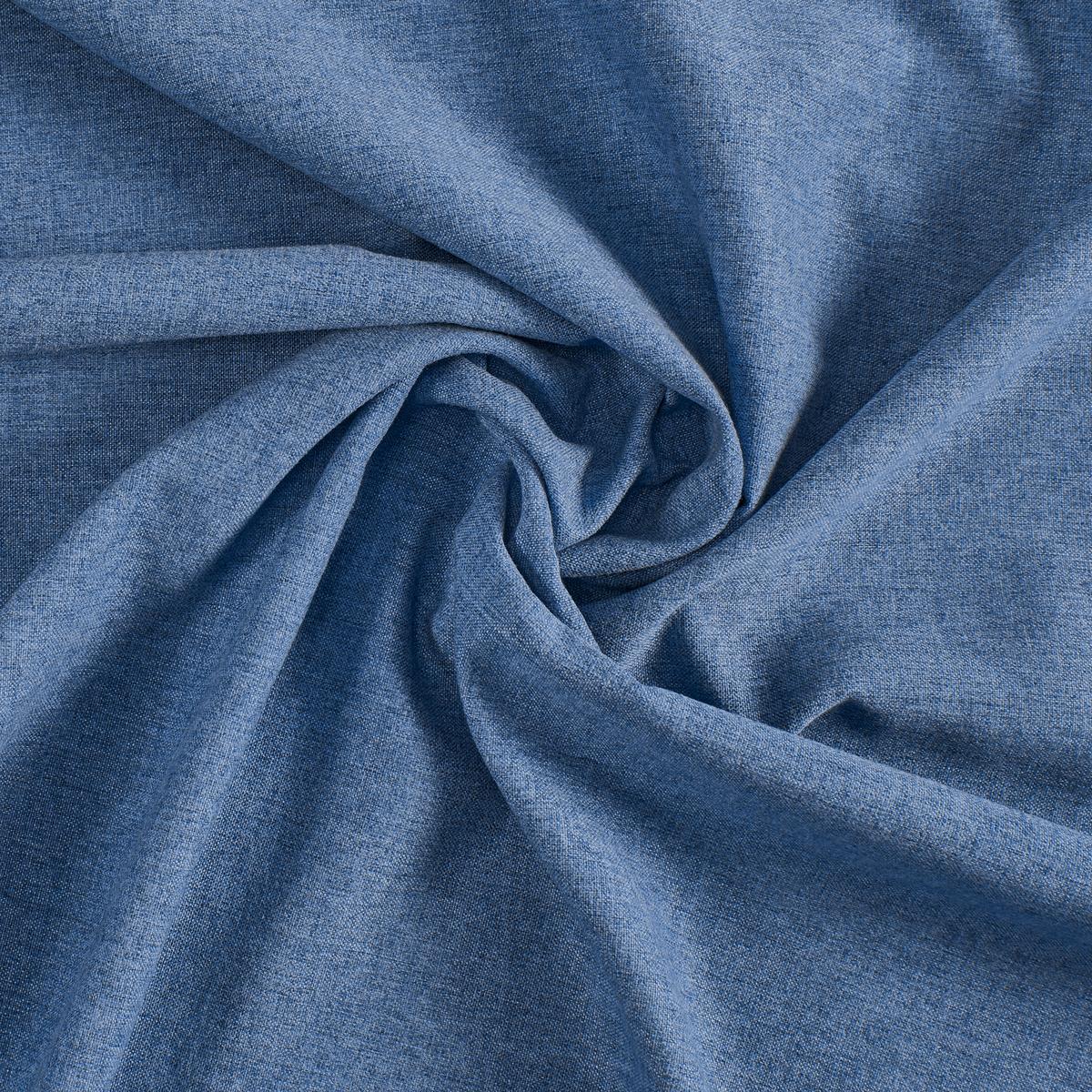 Perdea confecționată Ulrich - albastru, textil (135/245cm) - Modern Living
