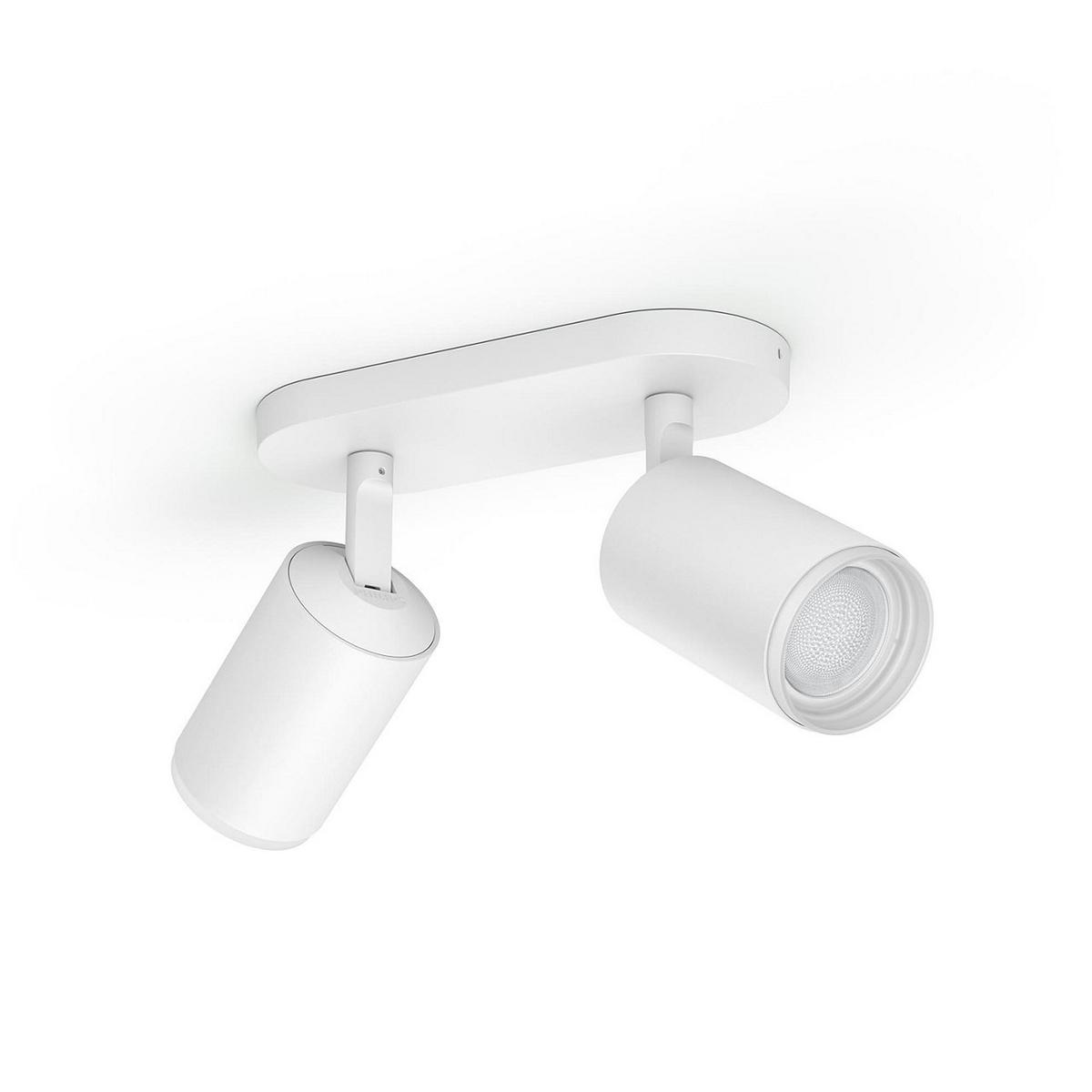 LAMPA REFLEKTOROWA LED 5063231P7 HUE FUGATO PHILIPS - biały, Basics, metal (8/19,5/15,3cm) - Philips HUE