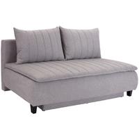 Canapea Boxspring Marino - gri deschis, Modern, textil (208/102/96cm) - Luca Bessoni