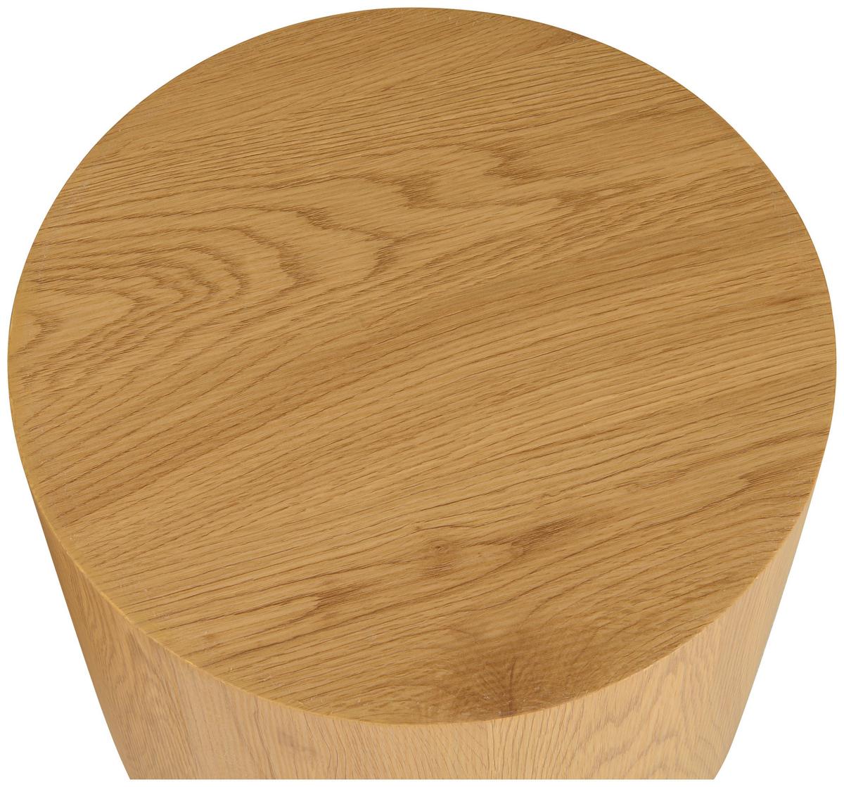 ZESTAW STOLIKÓW BOCZNYCH MIKE - kolor dębowy, Trend, materiał drewnopochodny (30-38/30-38/34-39cm) - Xora