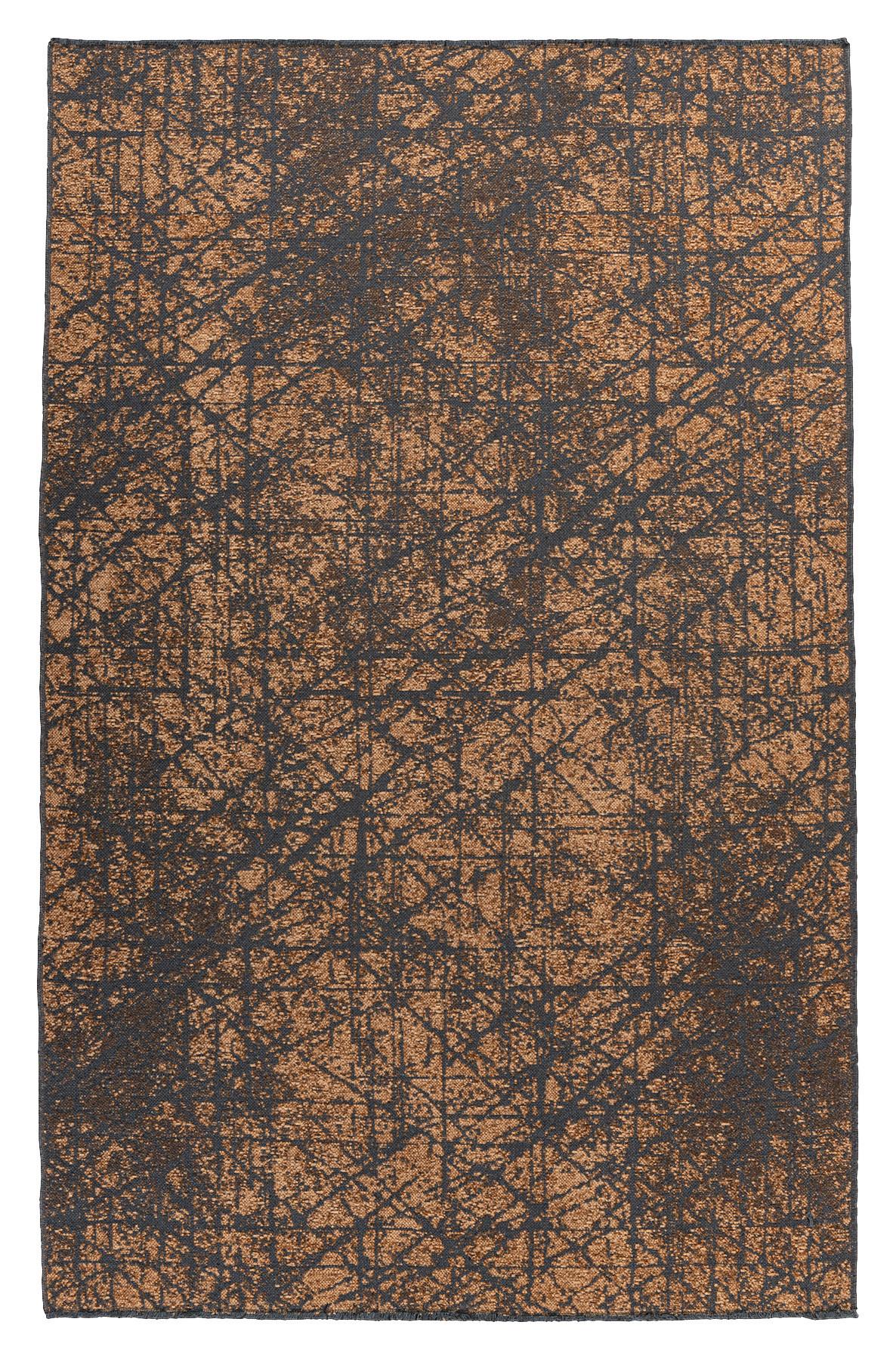 Flachwebeteppich Kalevi 200 - Gelb, Konventionell, Textil (80/150cm) - Kayoom