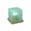 LED-BORDSLAMPA NIKA - sandfärgad/transparent, Modern, plast (11/11/11cm) - Mömax