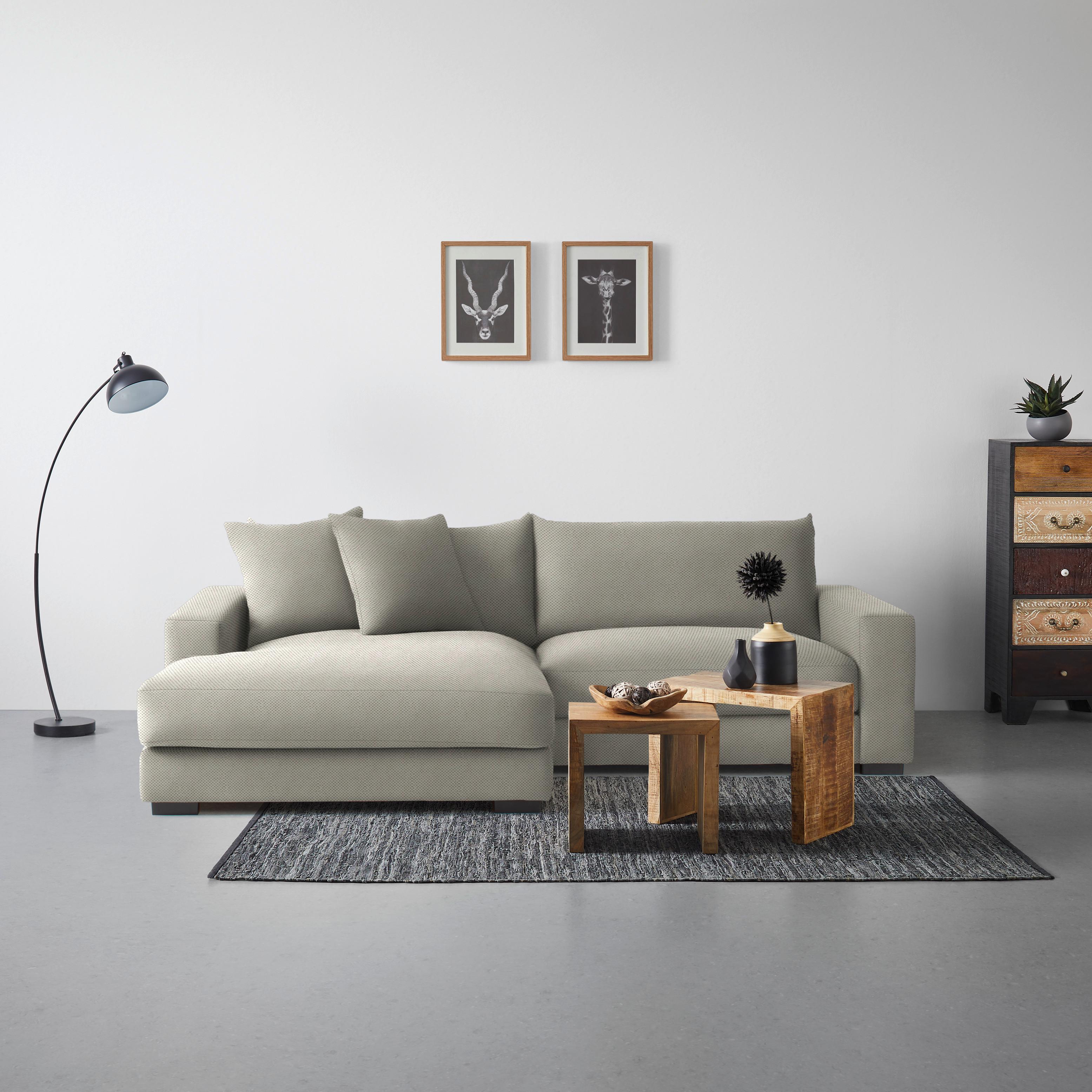 Ecksofa Pedro Taupe - Taupe, MODERN, Textil (180/83/265cm) - Mömax