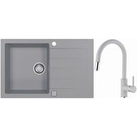 Set Sudopera I Slavine Cadit 20 + Delos-P - siva, Konvencionalno, kamen (79/50cm)