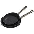 Pfannenset Rock, 2-teilig - Silberfarben/Schwarz, Metall - Mömax modern living Pfannenset Rock, 2-teilig - Silberfarben/Schwarz, Metall - Mömax modern living