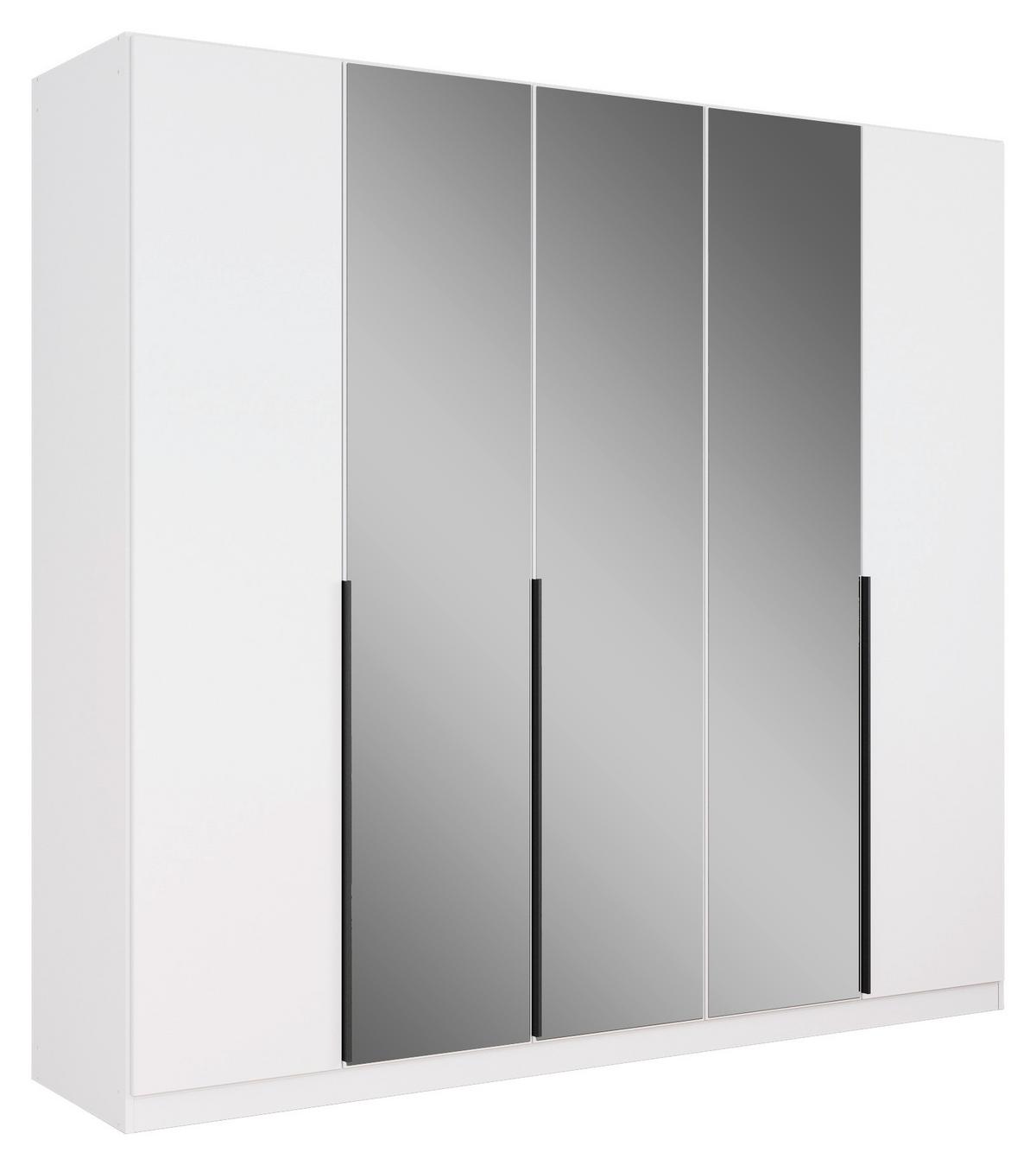 Ormar S Klasičnim Vratima Skyla - bijela/siva, Moderno, drvni materijal/metal (226/210/54cm) - Modern Living