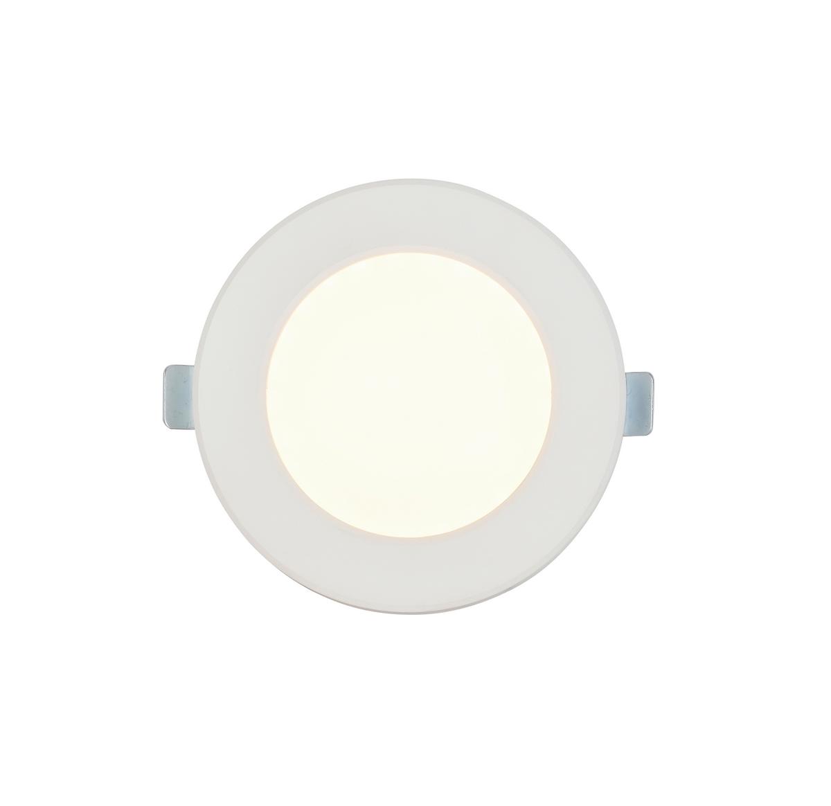 LED Mennyezeti Lámpa Lasse - fehér, Konventionell, műanyag (12,6/1,8cm) - Modern Living