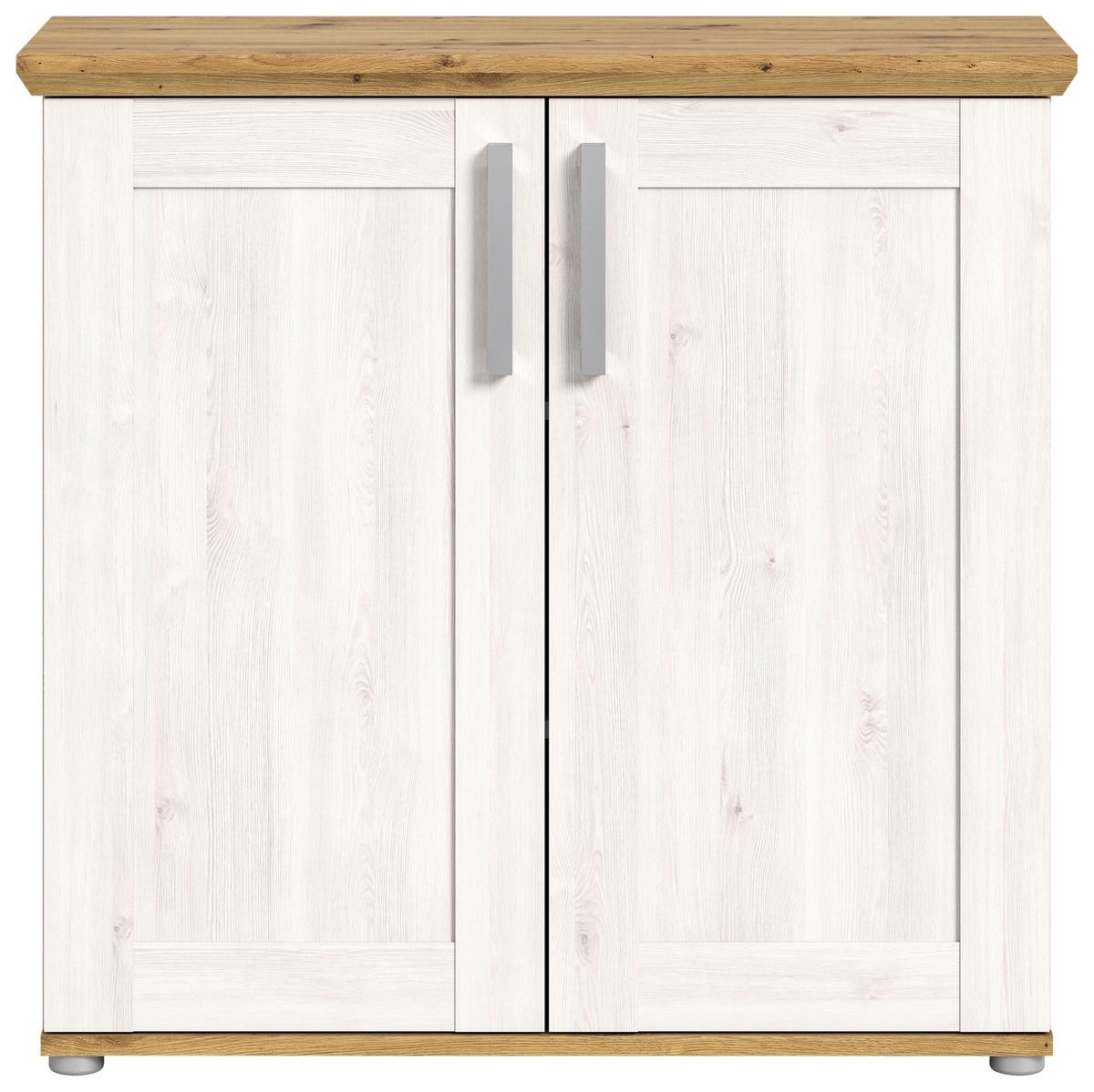 Kommode Verona ca. 90x88x37 cm Lärche/Eiche - KONVENTIONELL, Holzwerkstoff/Kunststoff (90/88/37cm) - MID.YOU
