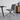 Stuhl "Lunita", Samtbezug, grau, Gepolstert - Schwarz/Grau, MODERN, Textil/Metall (47/88/57cm) - Bessagi Home