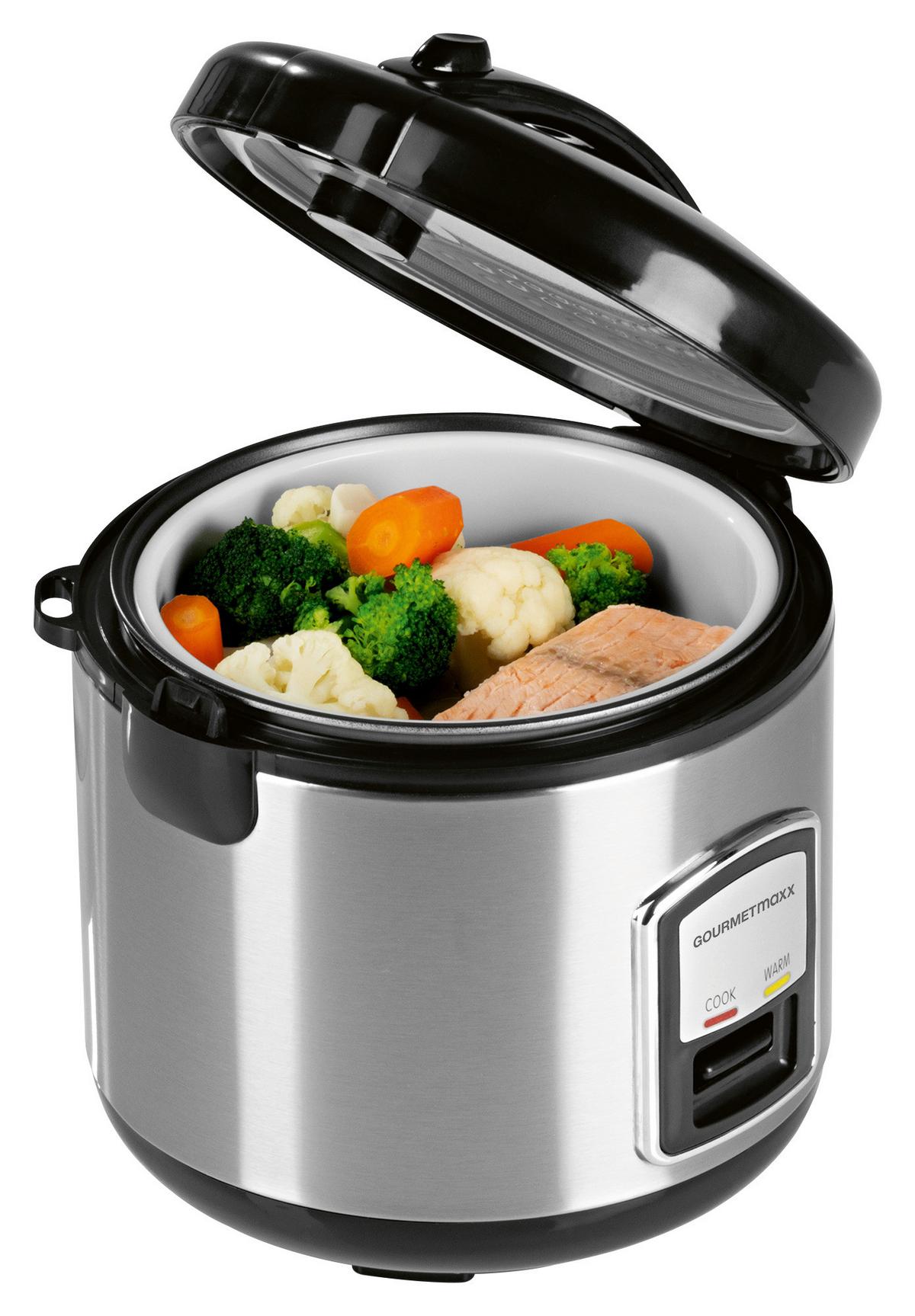 Gourmetmaxx Reiskocher max. 400 Watt - MODERN (23,8/24/25cm)