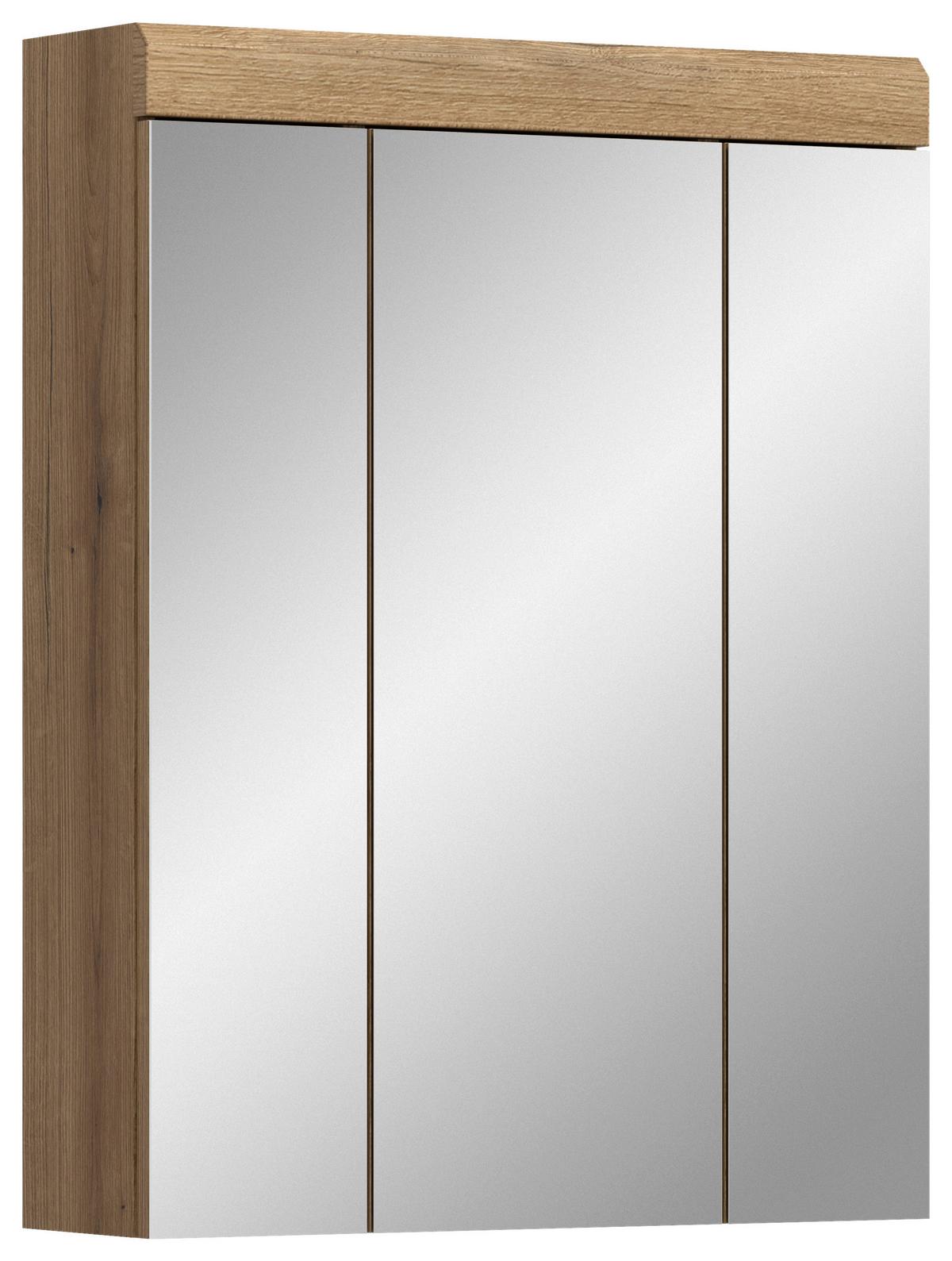 Spiegelschrank Scout ca. 60x79x18 cm - MODERN, Glas/Holzwerkstoff (60/79/18cm) - MID.YOU