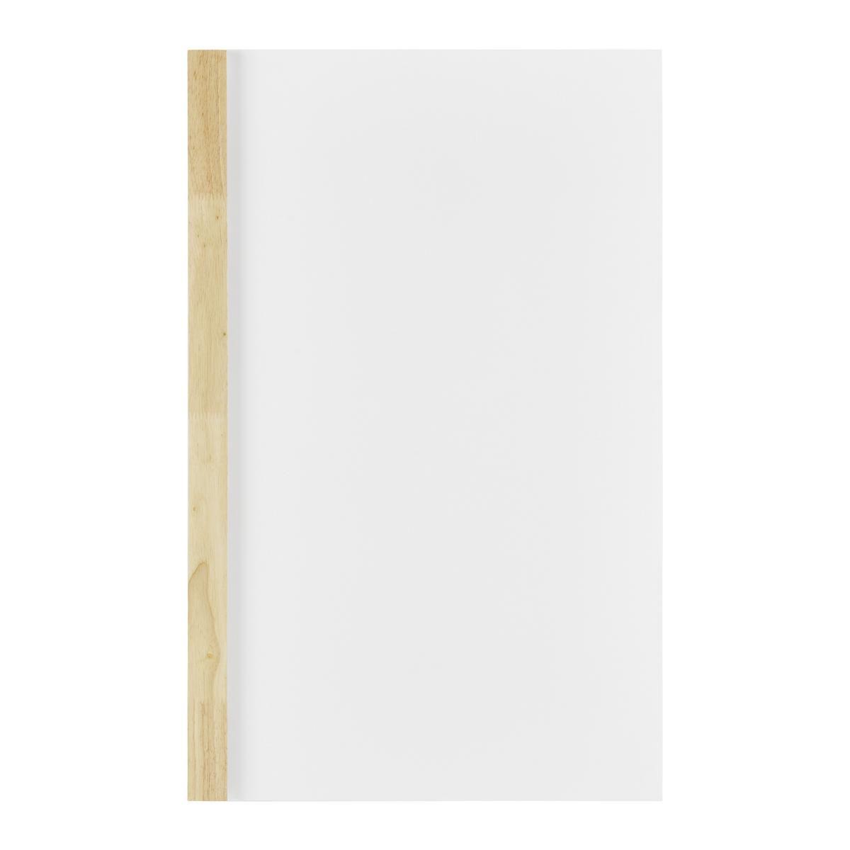 Hängeschrank Rico Weiß ca. 42x66x20 cm - Naturfarben/Weiß, MODERN, Holz (42/66/20cm) - Bessagi Home