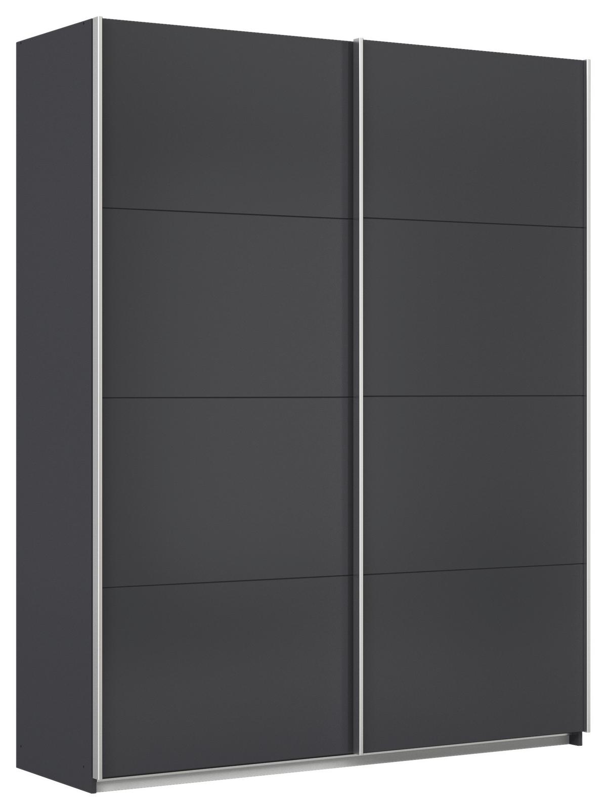 DULAP USI CULISANTE FELDKIRCH - antracit, Modern, material pe bază de lemn (181/229/62cm)