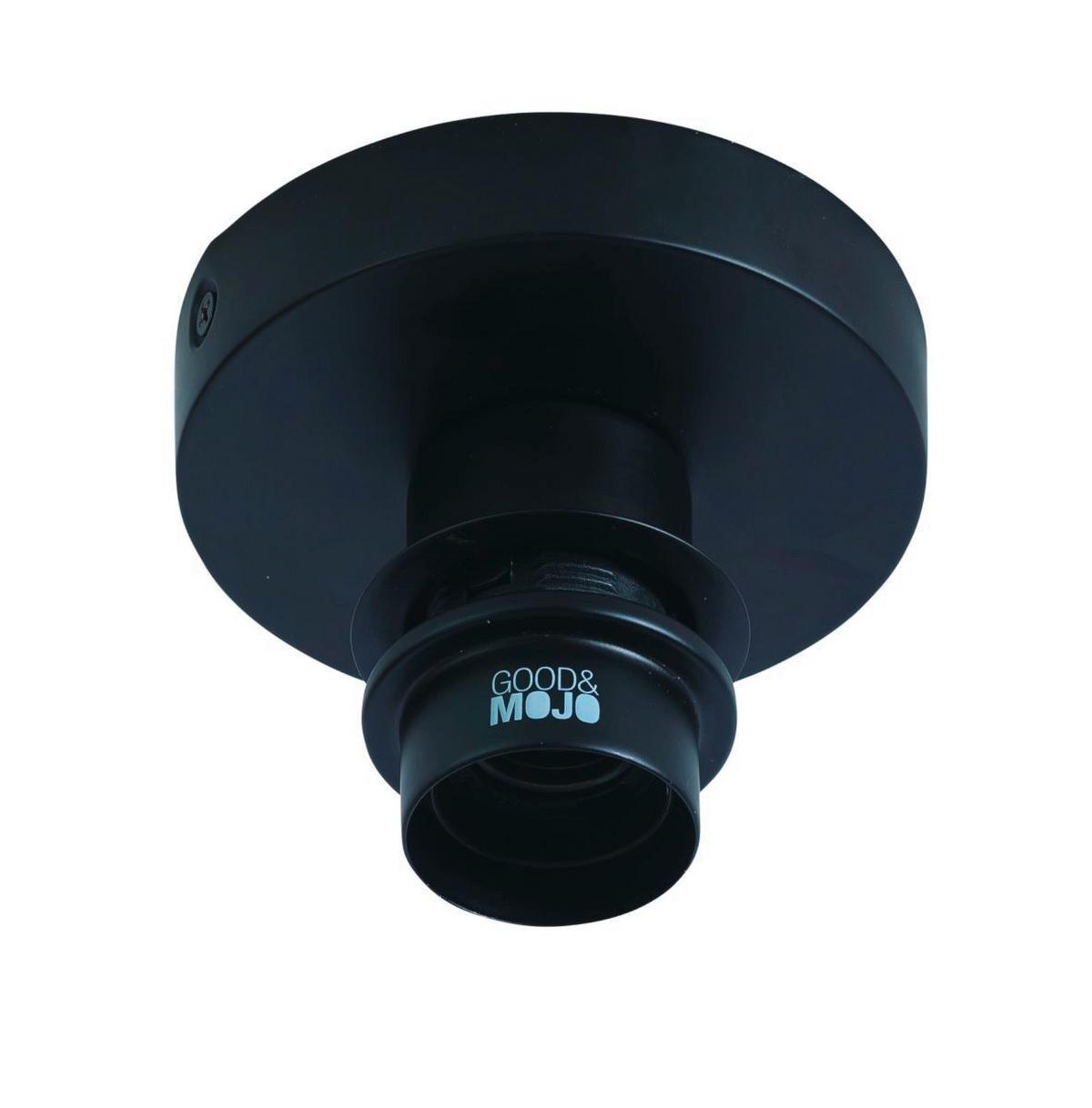 Stropna Svetilka Bali - svetlo rjava/črna, Natur, kovina/naravni materiali (47/26cm) - Good & Mojo