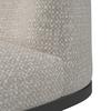 ARMLEHNSTUHL AMARA - Hellgrau/Schwarz, MODERN, Holz/Textil (55/81,5/60cm) - Bessagi Home