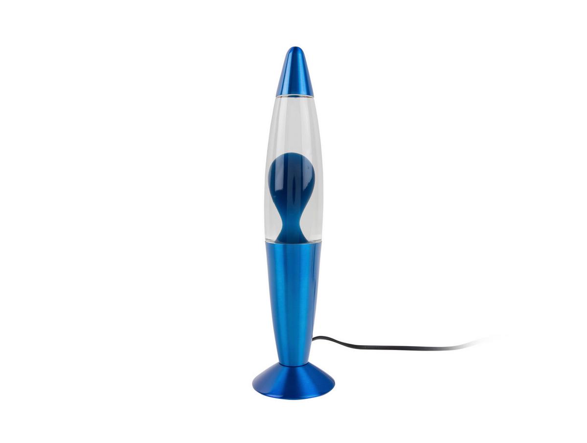 LAMPKA LAWA FUNKY ROCKET LAVA - niebieski, Basics, szkło (8.6/8.6/35.5cm) - Leitmotiv
