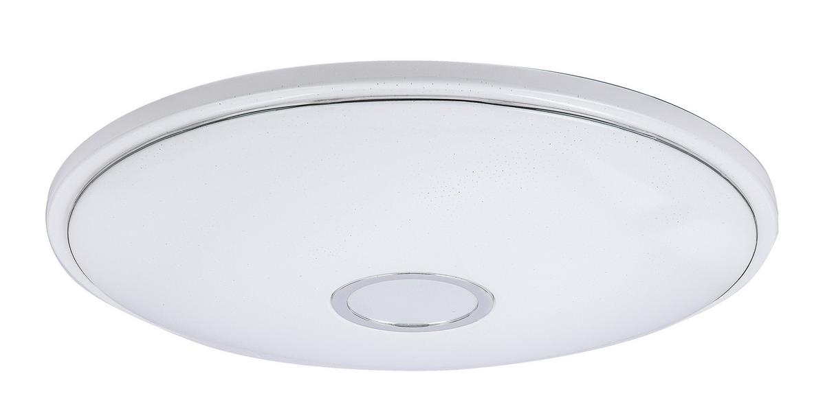 LED-Deckenleuchte Connor in Opal/Weiß max. 30 Watt - Opal/Weiß, Basics, Kunststoff/Metall (68/10cm) - Globo