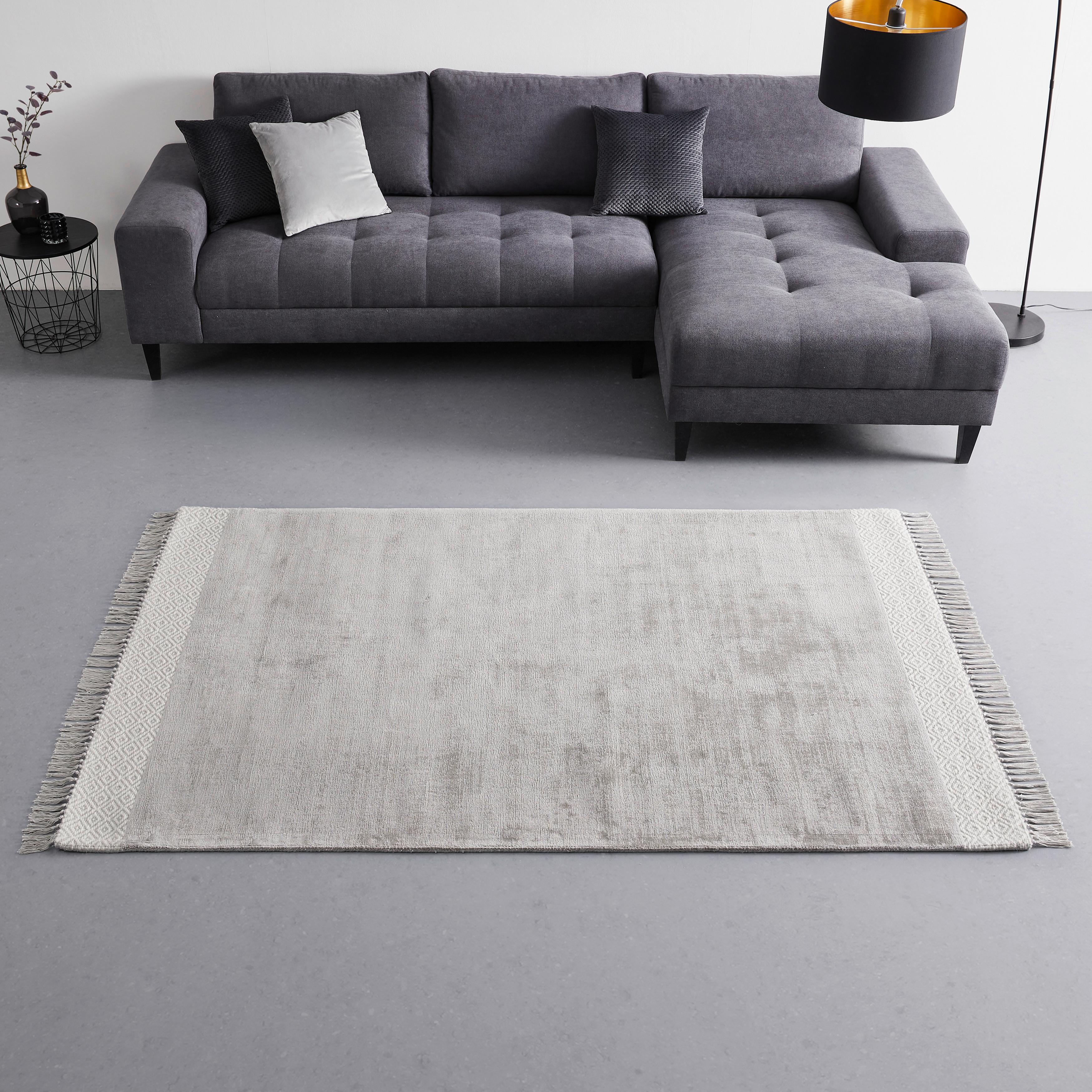 Preproga Acacio - srebrne barve, Moderno, tekstil (160/230cm) - Bessagi Home