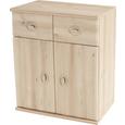 Comodă Karin - culoare lemn fag, Modern, compozit lemnos (70/80/35cm) Comodă Karin - culoare lemn fag, Modern, compozit lemnos (70/80/35cm)