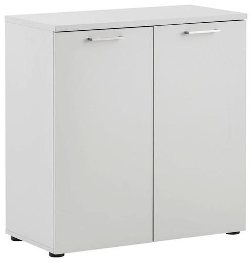 Aktenschrank Serie 1500 Hellgrau - Hellgrau, KONVENTIONELL, Holzwerkstoff (80,2/84,2/41cm) - MID.YOU
