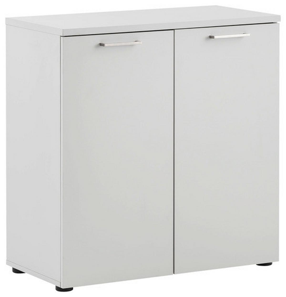Aktenschrank Serie 1500 Hellgrau - Hellgrau, KONVENTIONELL, Holzwerkstoff (80,2/84,2/41cm) - MID.YOU
