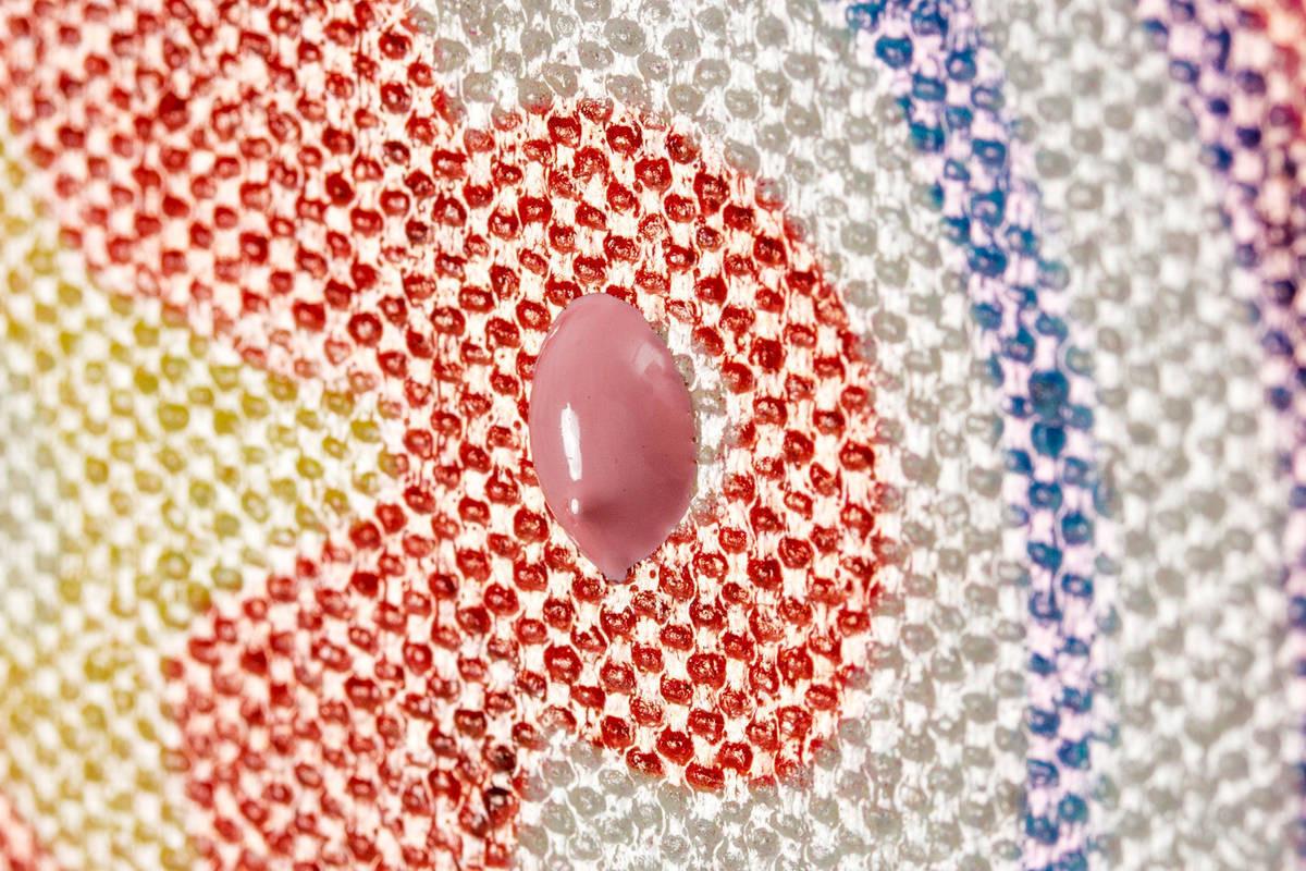 ÖLGEMÄLDE ÖL-WANDBILD TOTENKOPF - Multicolor, Trend, Holz/Kunststoff (90/90cm) - Kayoom