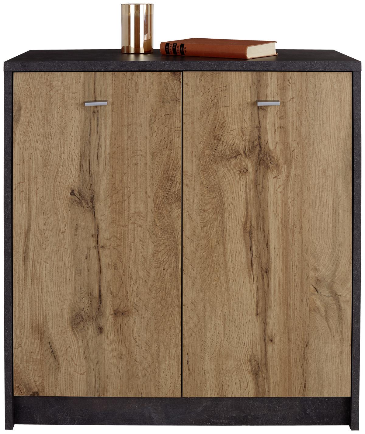 Comodă 4 YOU - culoare lemn stejar, Modern, material pe bază de lemn (74/85,4/34,6cm) - Modern Living