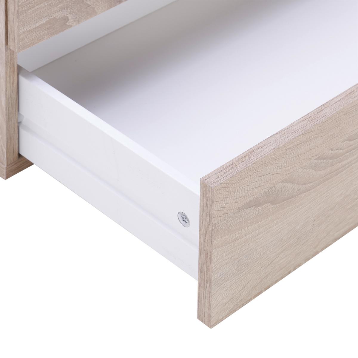 Predalnik Basic, Barva Hrasta - hrast sonoma, Konvencionalno, leseni material (74/35/52cm) - Mömax