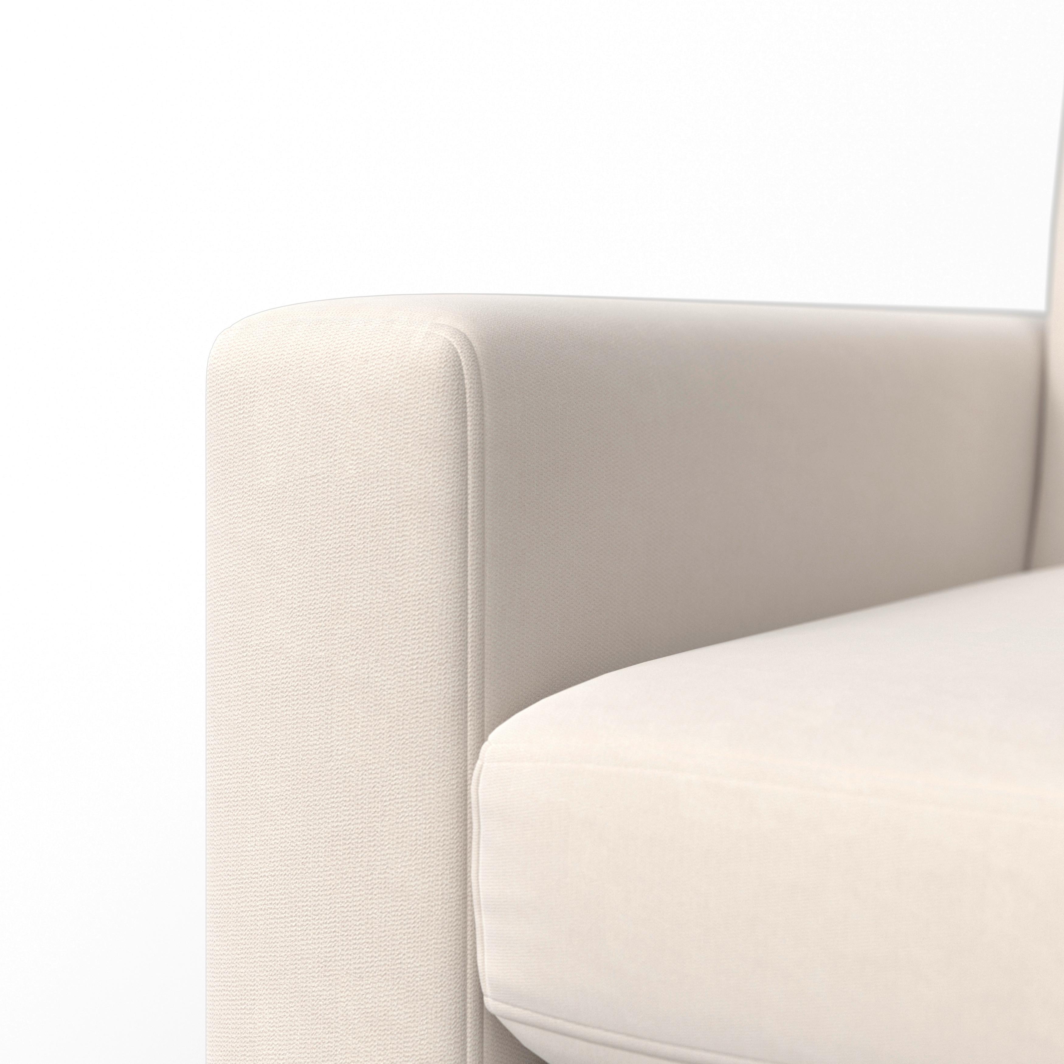 HÖRNSOFFA NOEMIE - beige/naturfärgad, Modern, trä/textil (198/140cm) - Bessagi Home