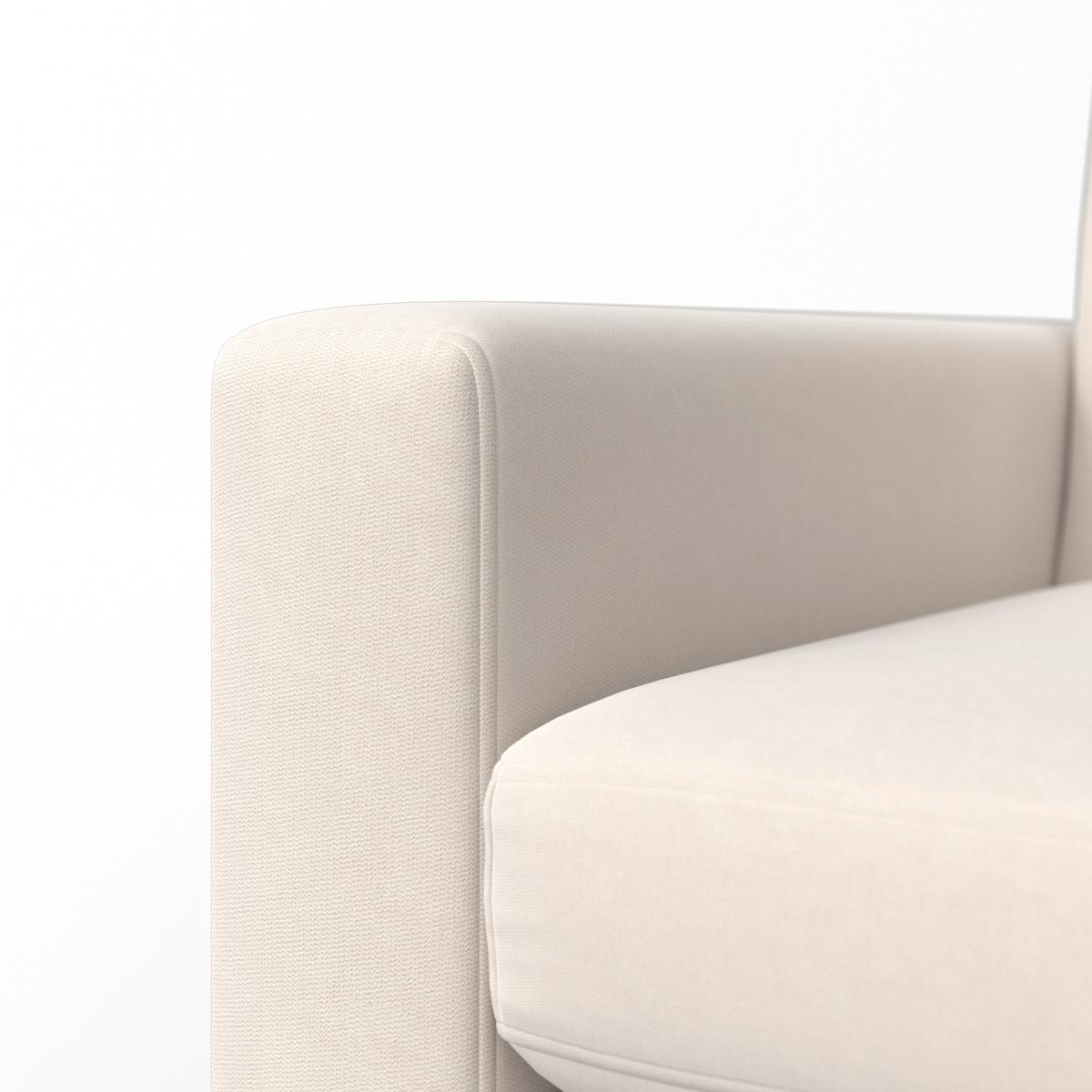 Sarokkanapé Noemie - bézs/natúr, Modern, textil/fa (198/86/78-135cm) - Bessagi Home