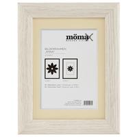 Bilderrahmen Anna in Weiß ca. 13x18cm - Weiß, Holzwerkstoff (13/18cm) - Modern Living